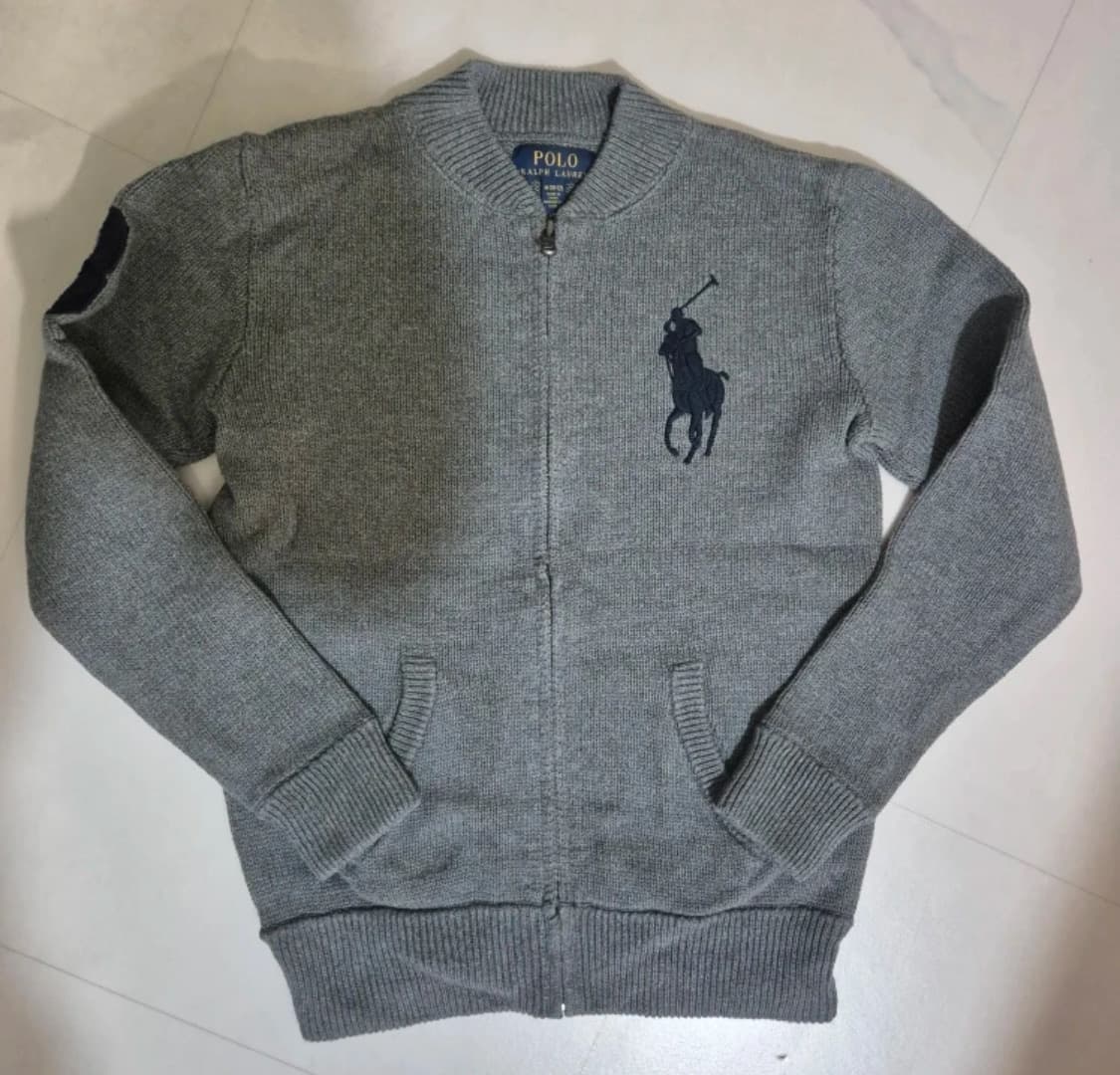 정품 폴로랄프로렌 그레이 빅포니 가디건/여성 44사이즈 상품이미지1