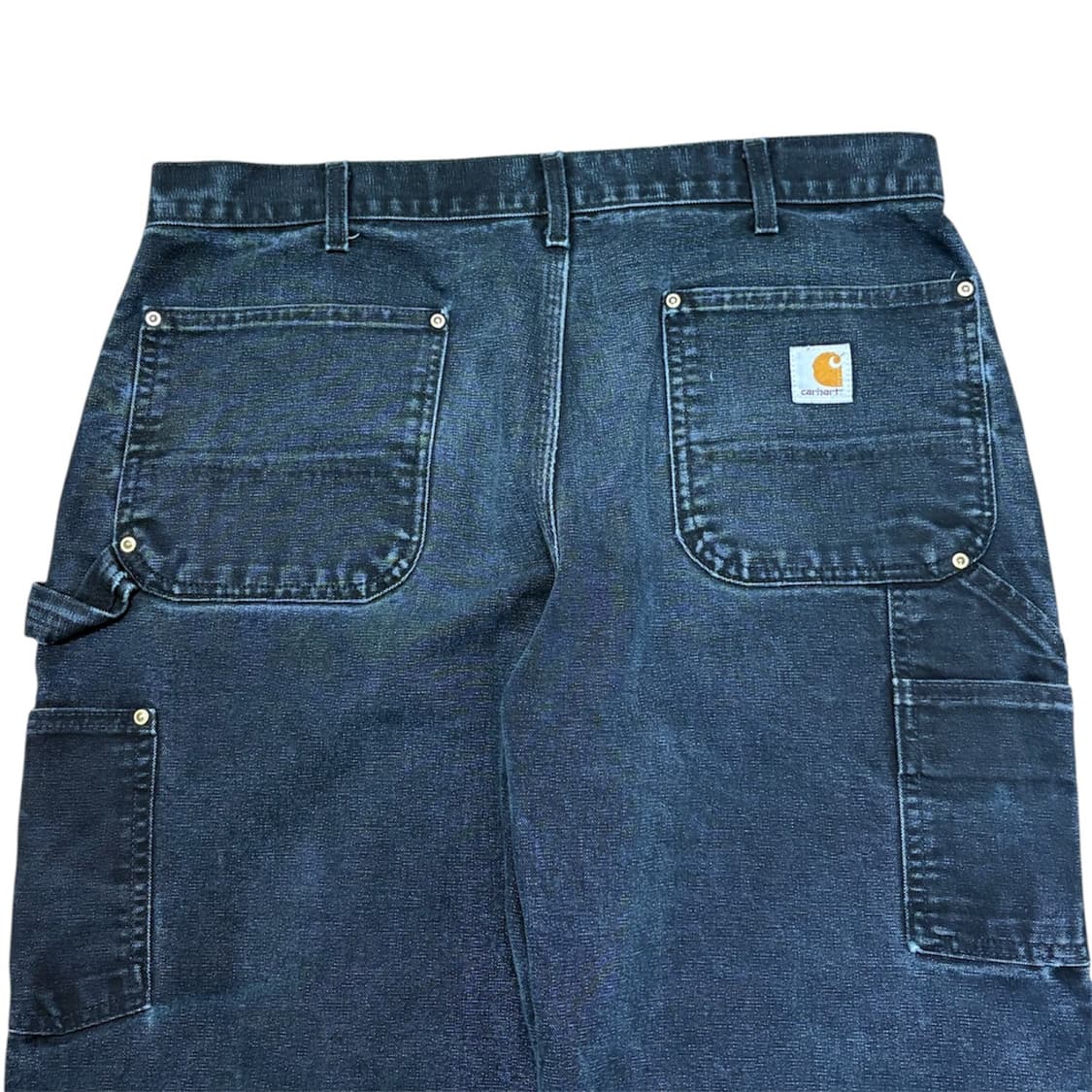 빈티지 칼하트 b01 더블니 블랙 USA 상품이미지5