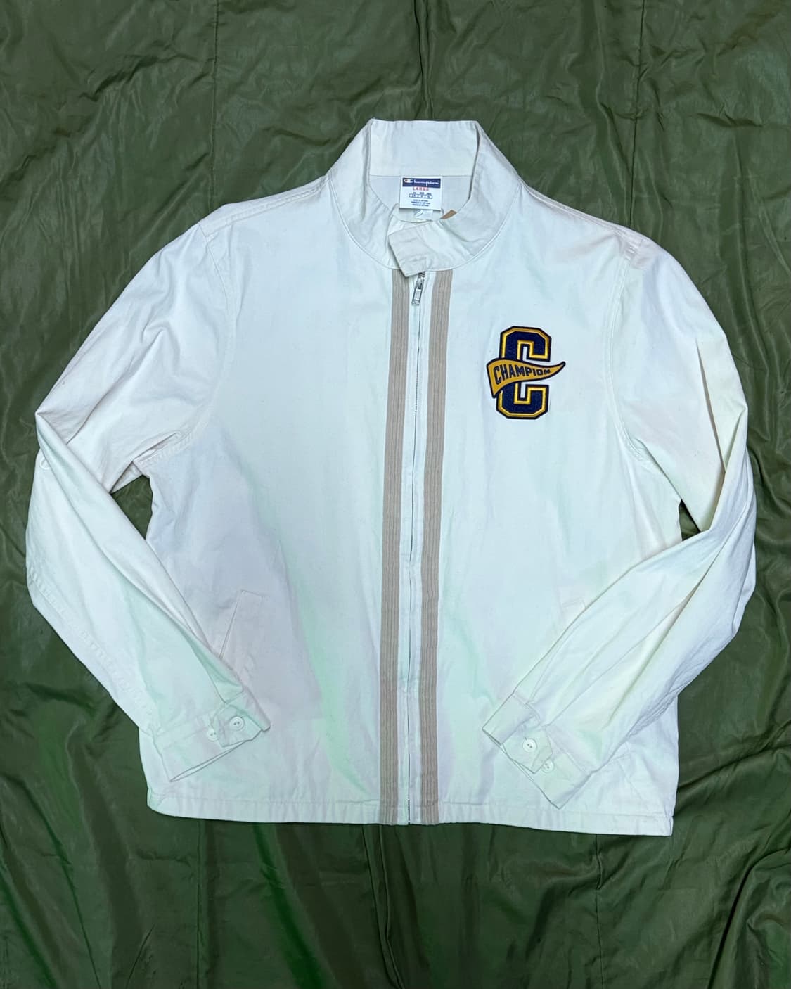 챔피온 레터맨 코튼 자켓 L 상품이미지1