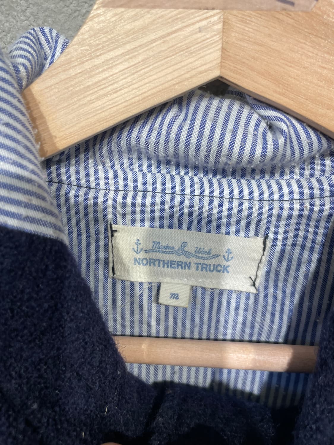 Northern Truck 해군 코트 상품이미지6