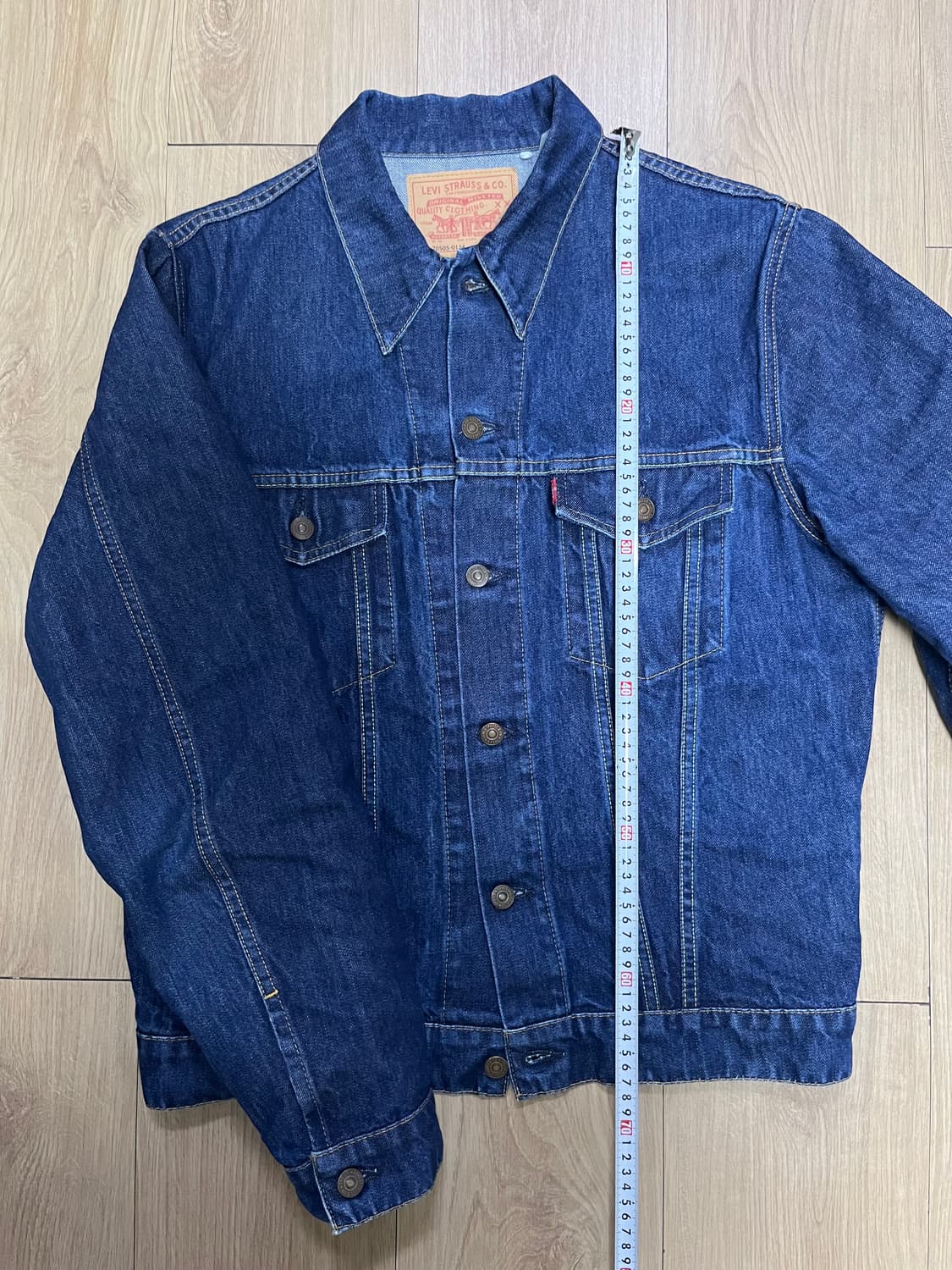 [XL] 콘밀 리바이스 lvc 1967 타입3 데님 트러커 자켓 상품이미지8