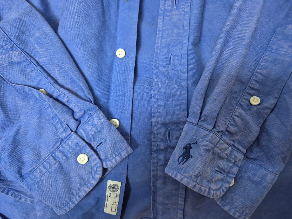 폴로 랄프로렌 클래식핏 인디고 셔츠 남방 상품이미지4