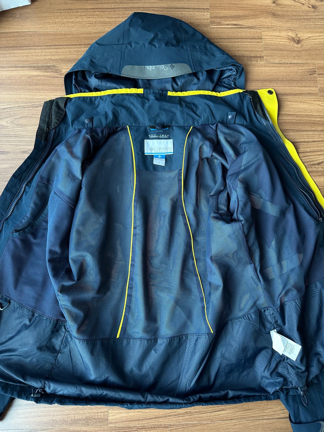 컬럼비아 옴니테크 방수 바람막이 M 상품이미지2