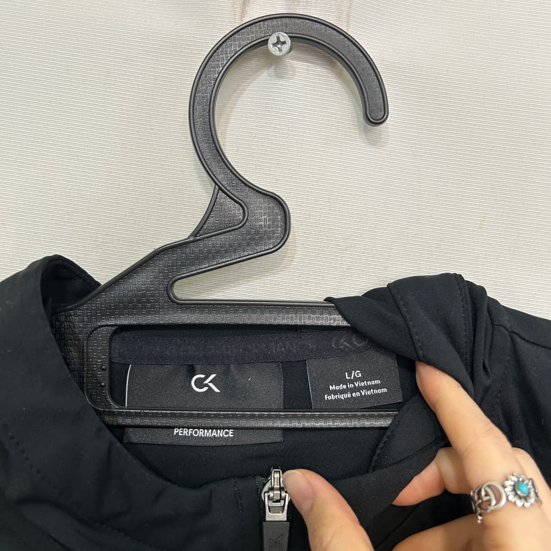 켈빈클라인 여성 기능성 집업 L  상품이미지2