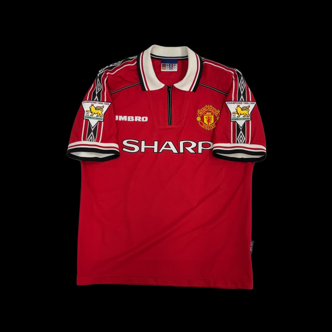 엄브로 98 00 맨체스터 유나이티드 홈 베컴 유니폼  상품이미지2