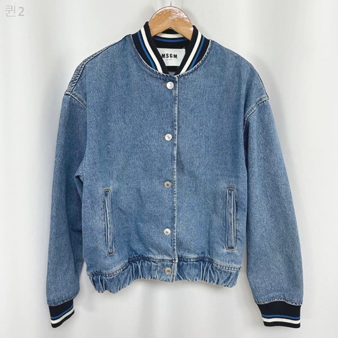 MSGM밀라노 여자 데님자켓 40 (44-66추천) 상품이미지1
