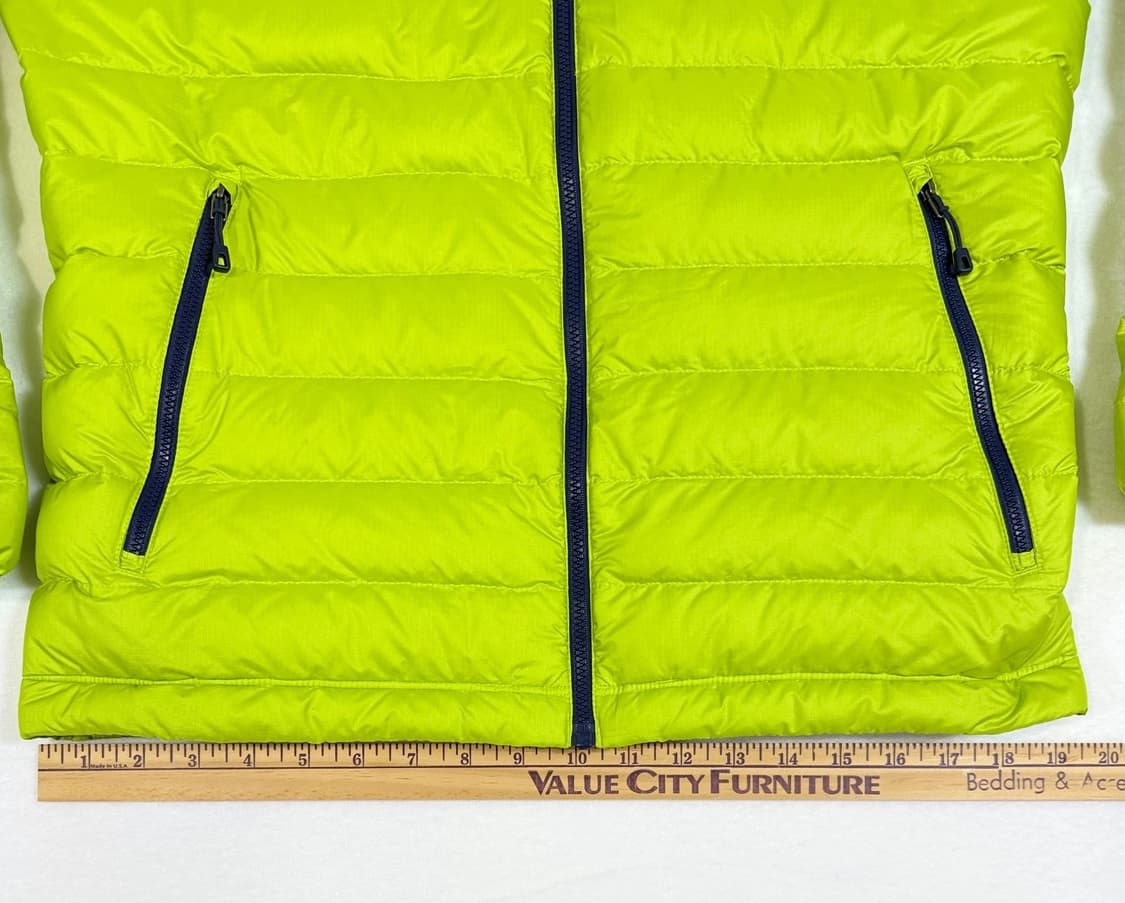 10s 파타고니아 경량패딩 네온 그린 상품이미지4