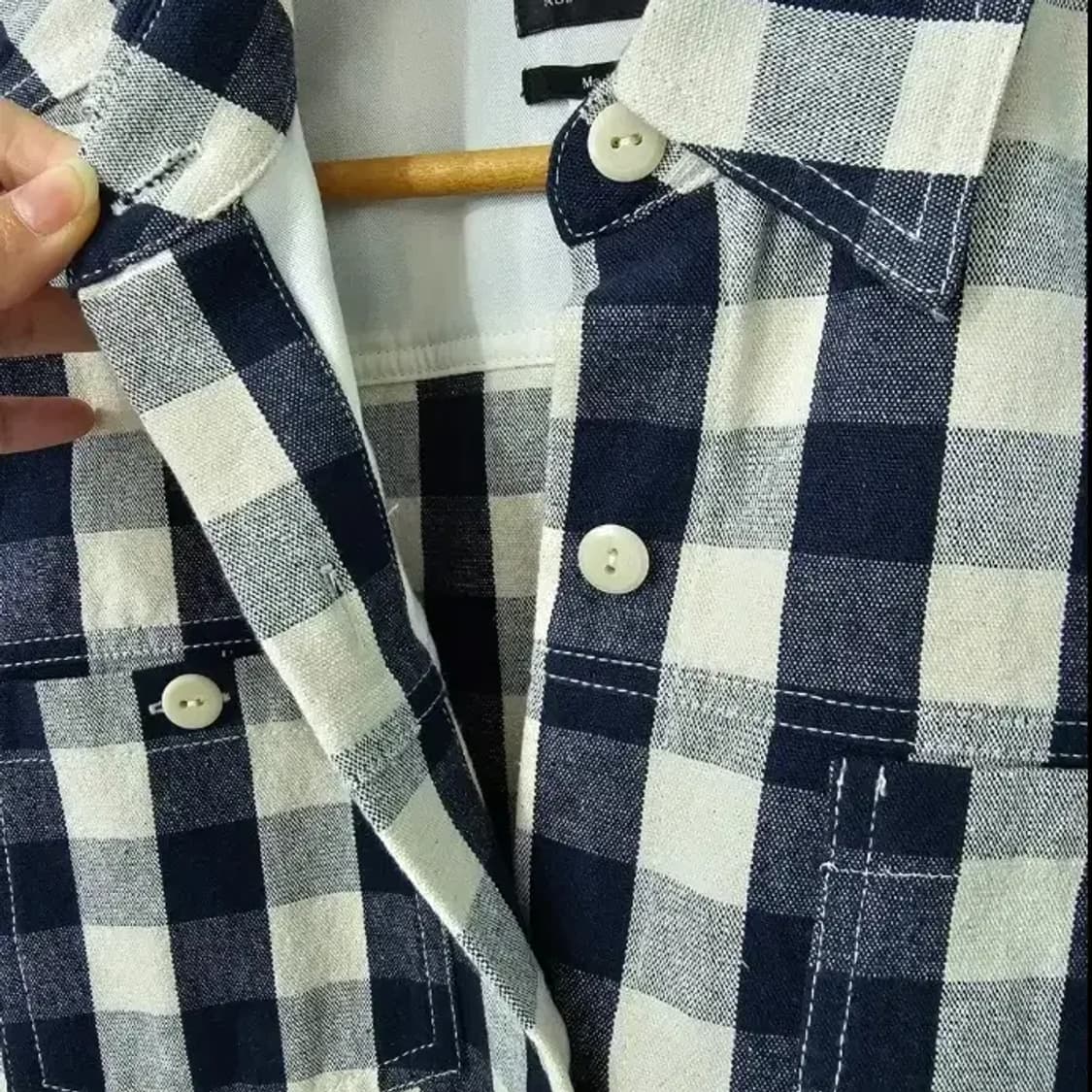 A.P.C. 아페쎄 깅엄 체크 lsla 셔츠 자켓 ~55 상품이미지6