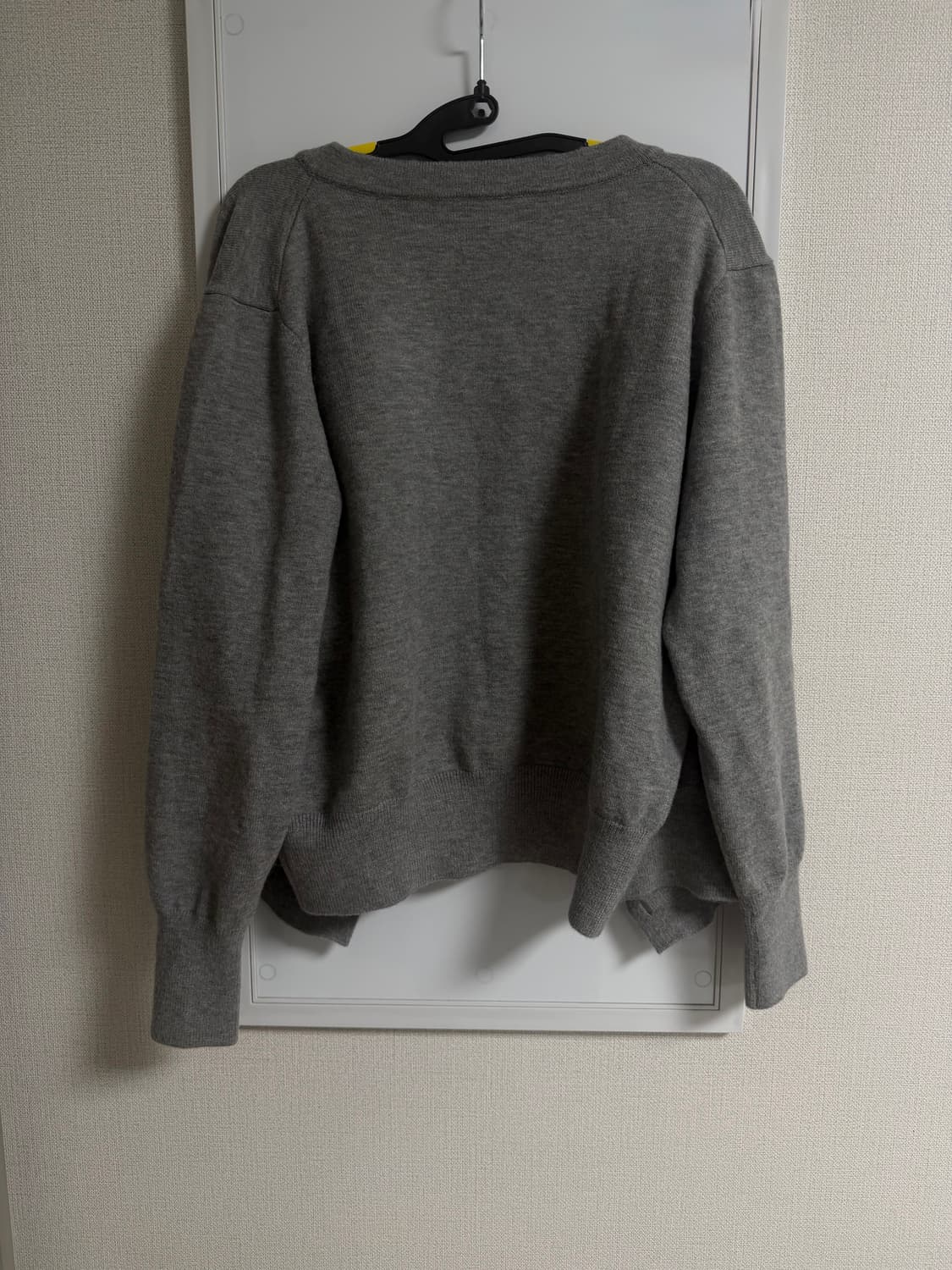 vintage 사선 단추 니트 집업  상품이미지4