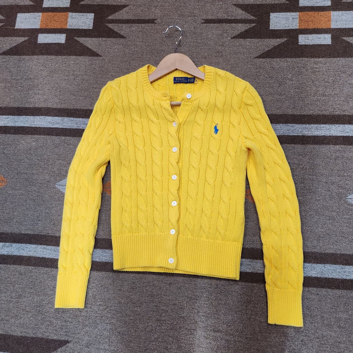 폴로랄프로렌 여성 케이블 니트 가디건 xs 상품이미지1