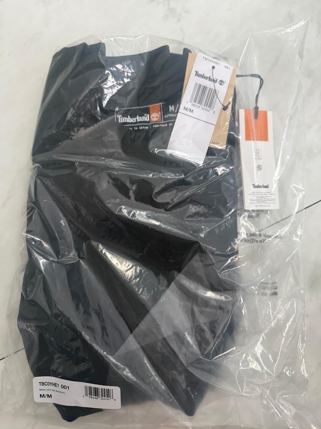 팀버랜드 올젠더 서울시티 반발 티셔츠 새상품 상품이미지1