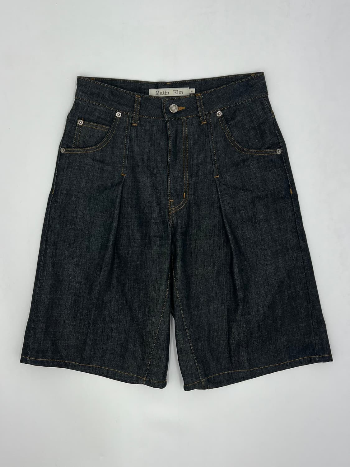 마뗑킴 데님 버뮤다팬츠 상품이미지1