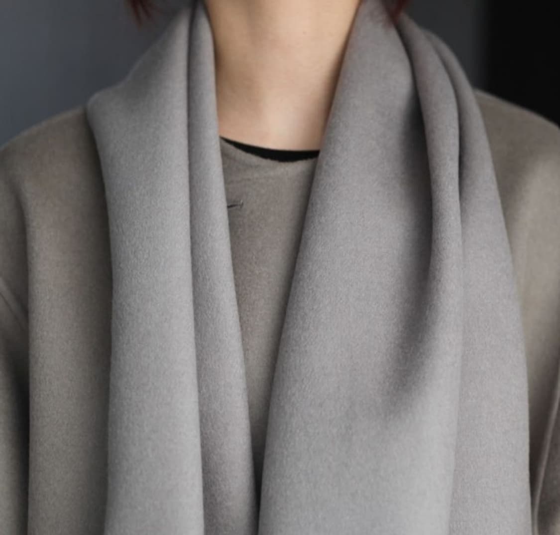 ssstein 슈타인 25ss 울 캐시미어 코트 블랙 상품이미지3