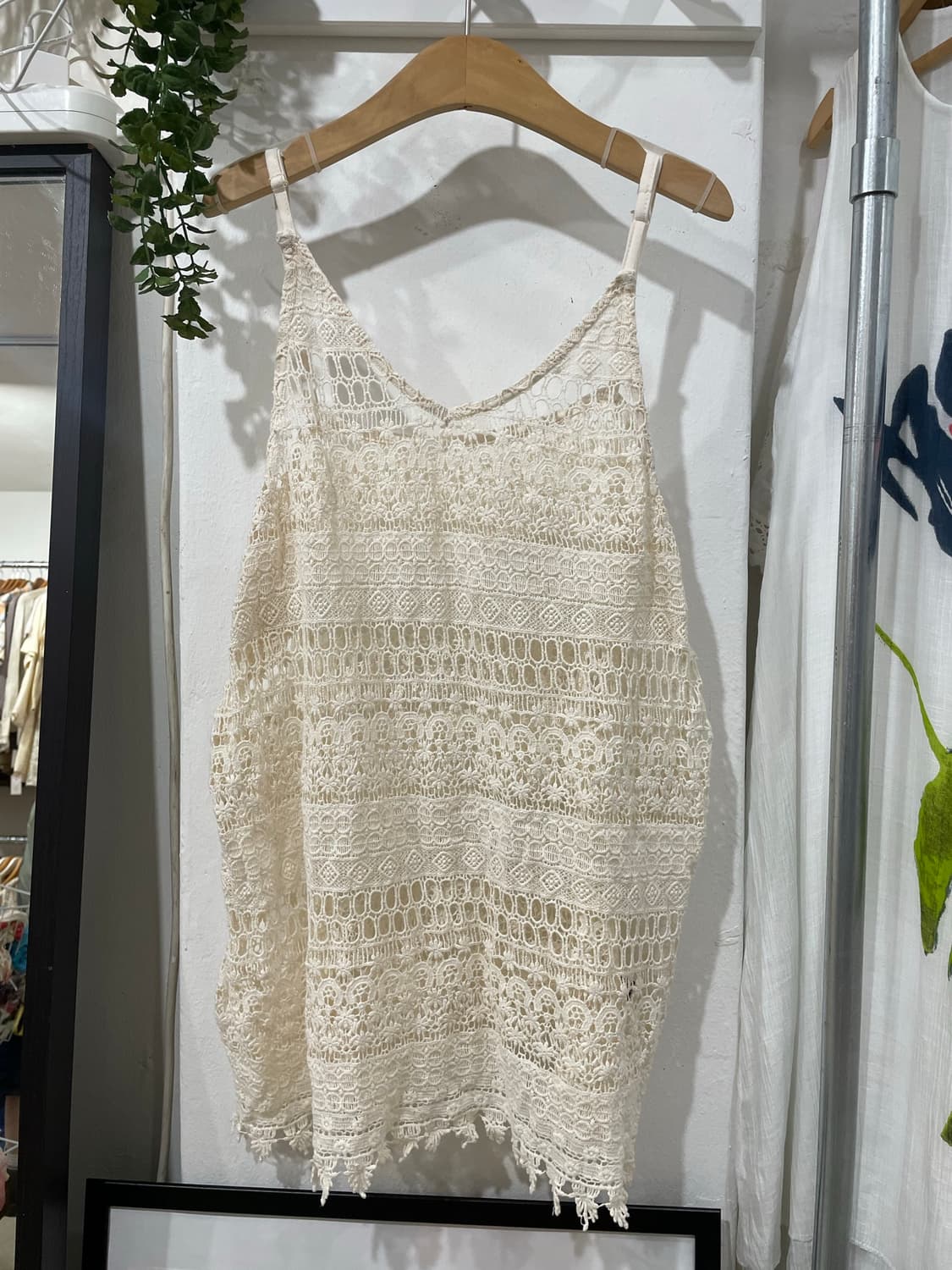 hippie crochet sleeveless 상품이미지5