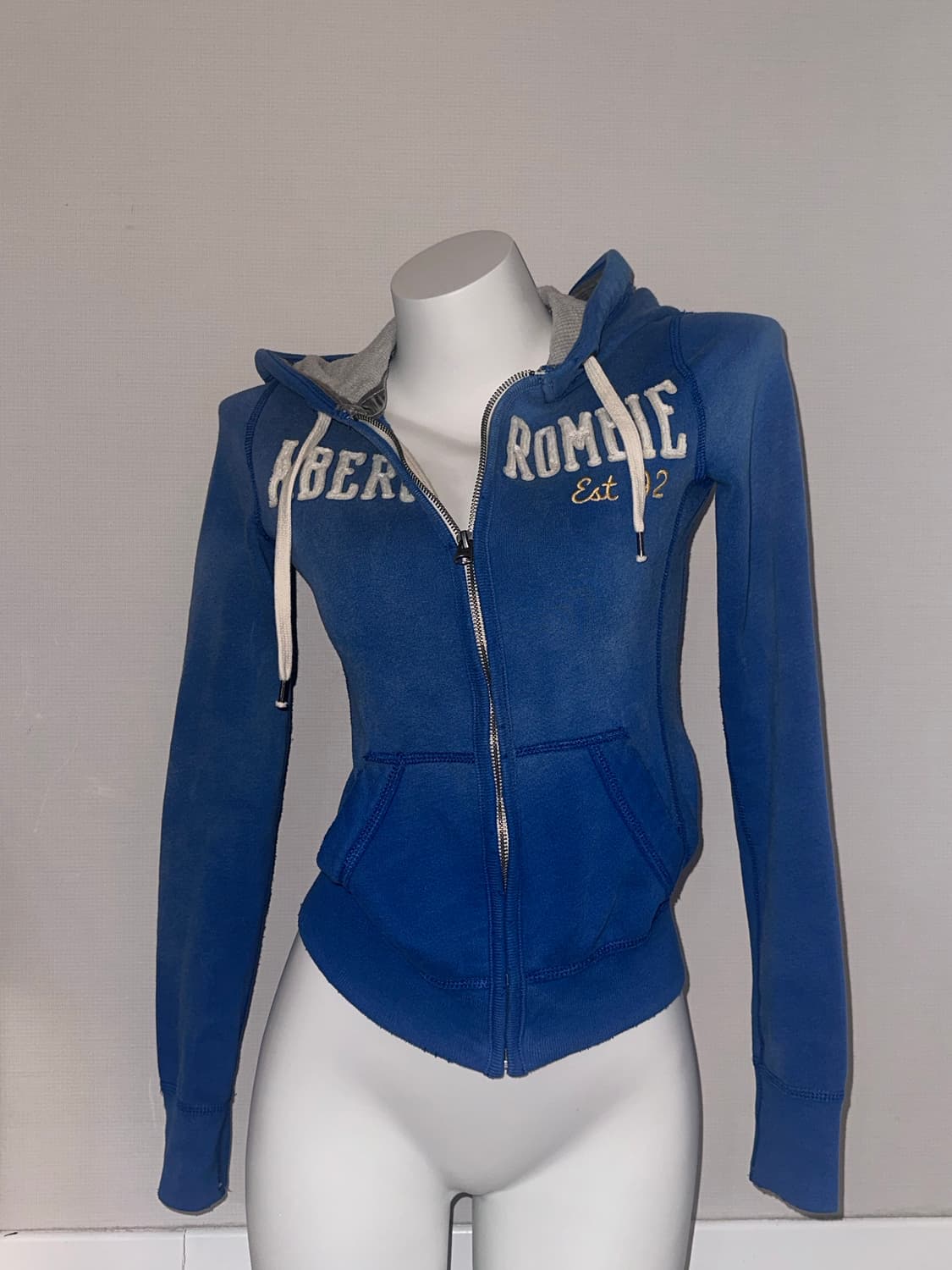 아베크롬비 빈티지 슬림핏 기모후드집업 상품이미지3