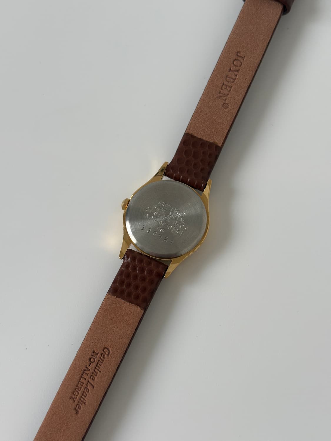 1990s Roman Index Gold Ladies Quartz 상품이미지7