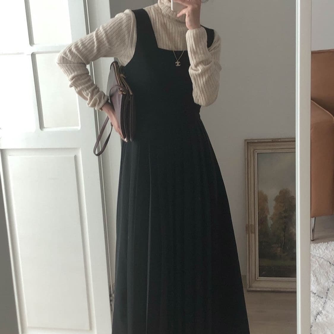 아카이브 제이투유 올슨 플리츠 드레스 상품이미지2