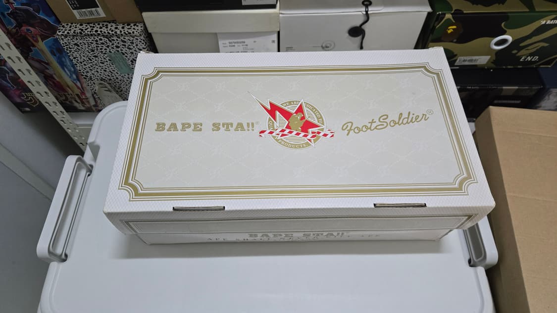 베이프 X 트레비스스캇 베이프스타 275사이즈 상품이미지1