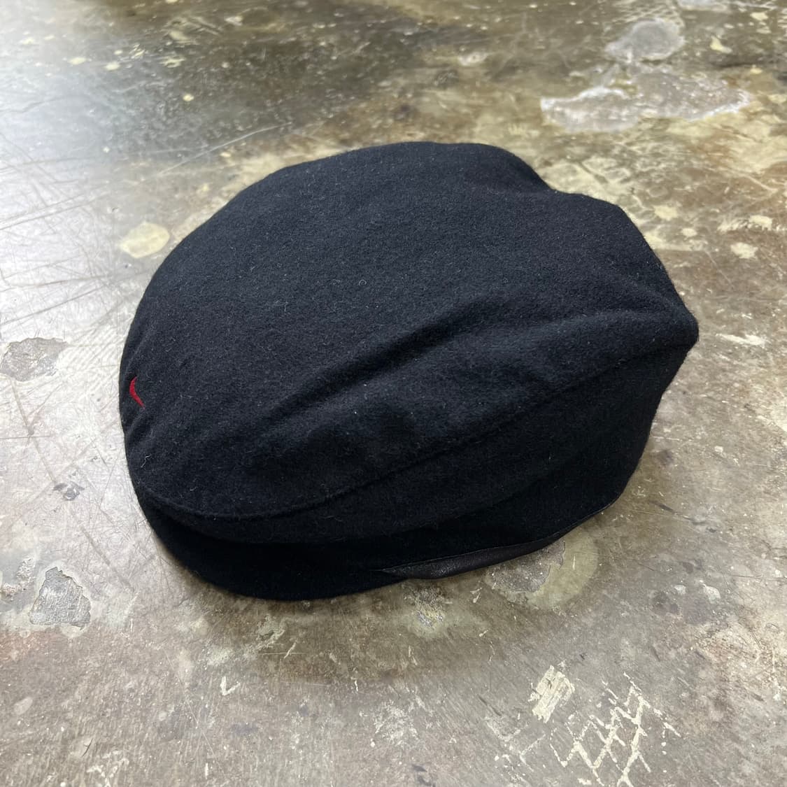 90s 빈티지 나이키 X 타이거우즈 울 스우시 베레모 모자 헌팅캡 상품이미지2