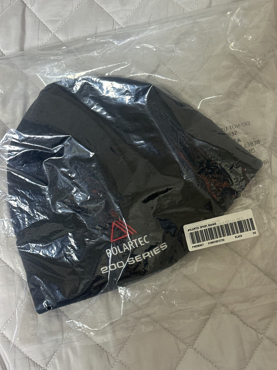 슈프림 폴라텍 스포츠 비니 블랙 상품이미지3