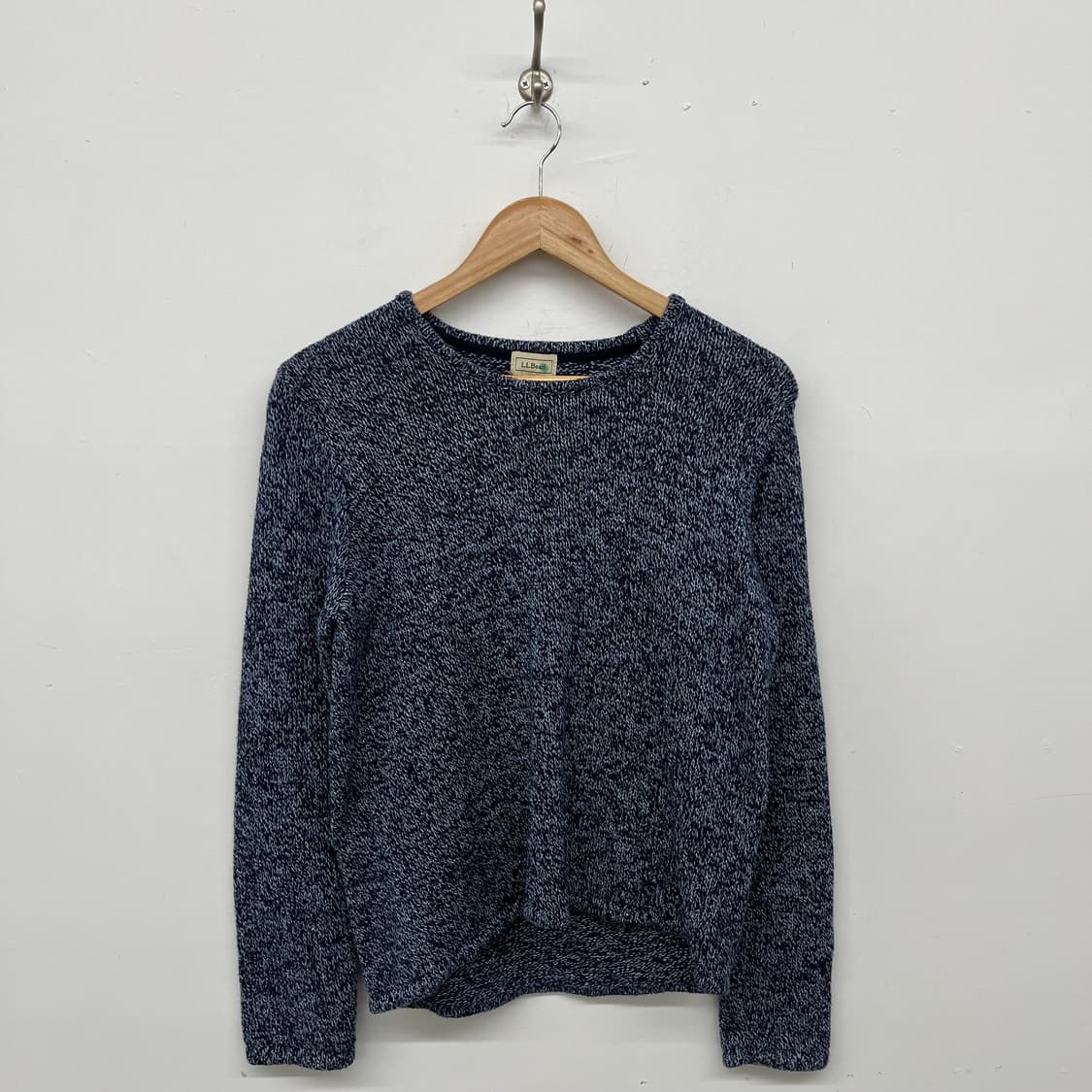 LLBean 네이비 혼방 니트 스웨터 M 상품이미지1