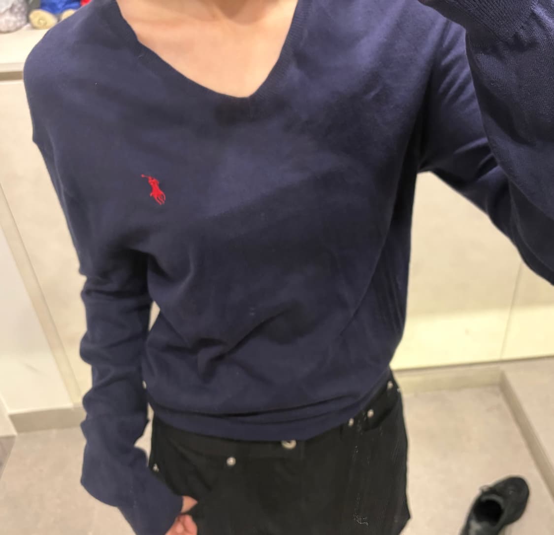 💙네이비 폴로 니트💙 상품이미지1