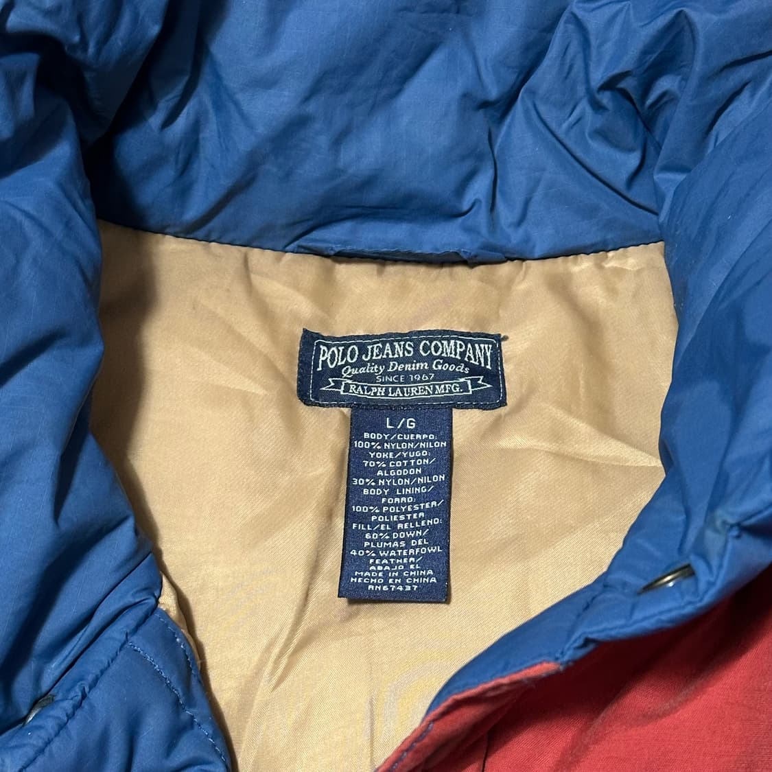 00's 폴로 진스 다운 베스트   상품이미지6