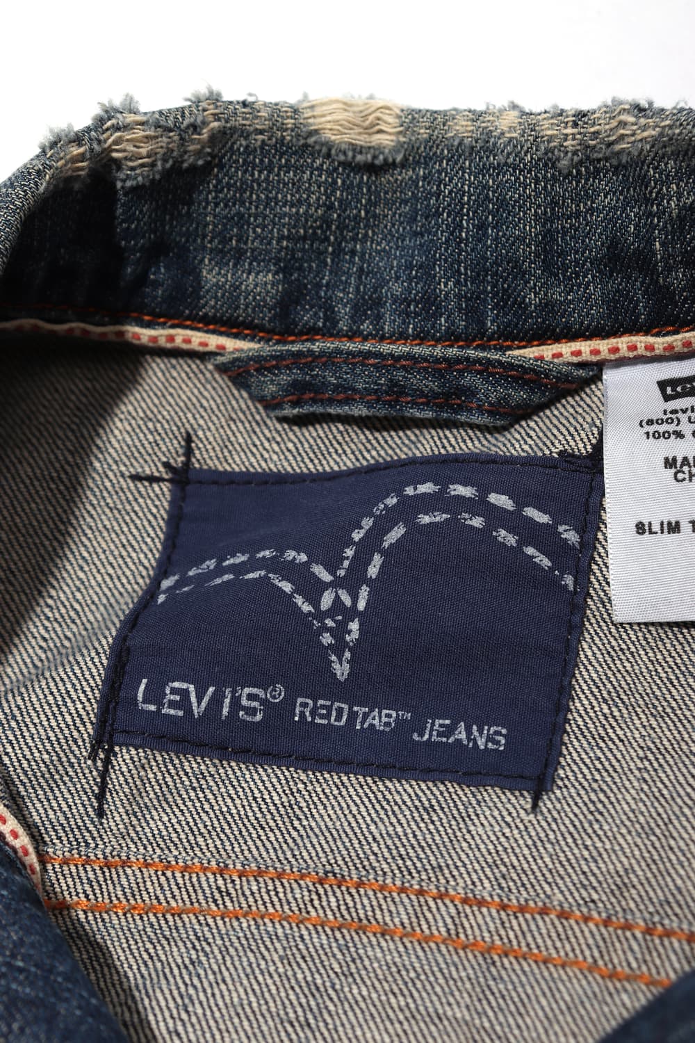 levis 데님 셀비지 트러커 재킷 size M 상품이미지4