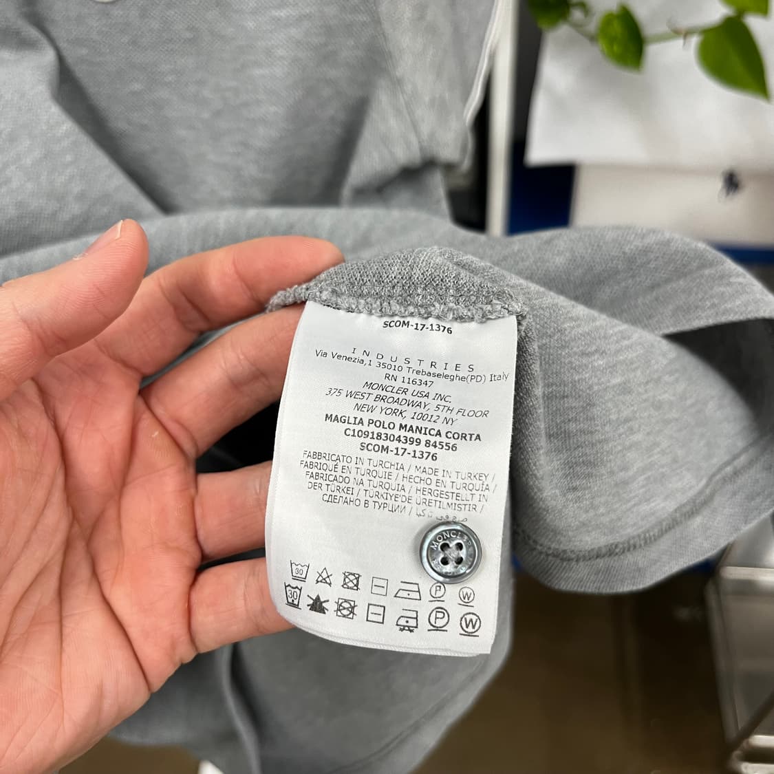 몽클레어 피케 반팔 티셔츠 M 상품이미지5