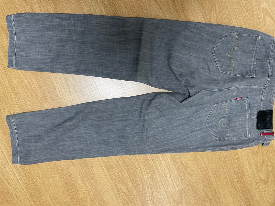 리바이스 우영미 그레이 랩 데님팬츠 상품이미지2