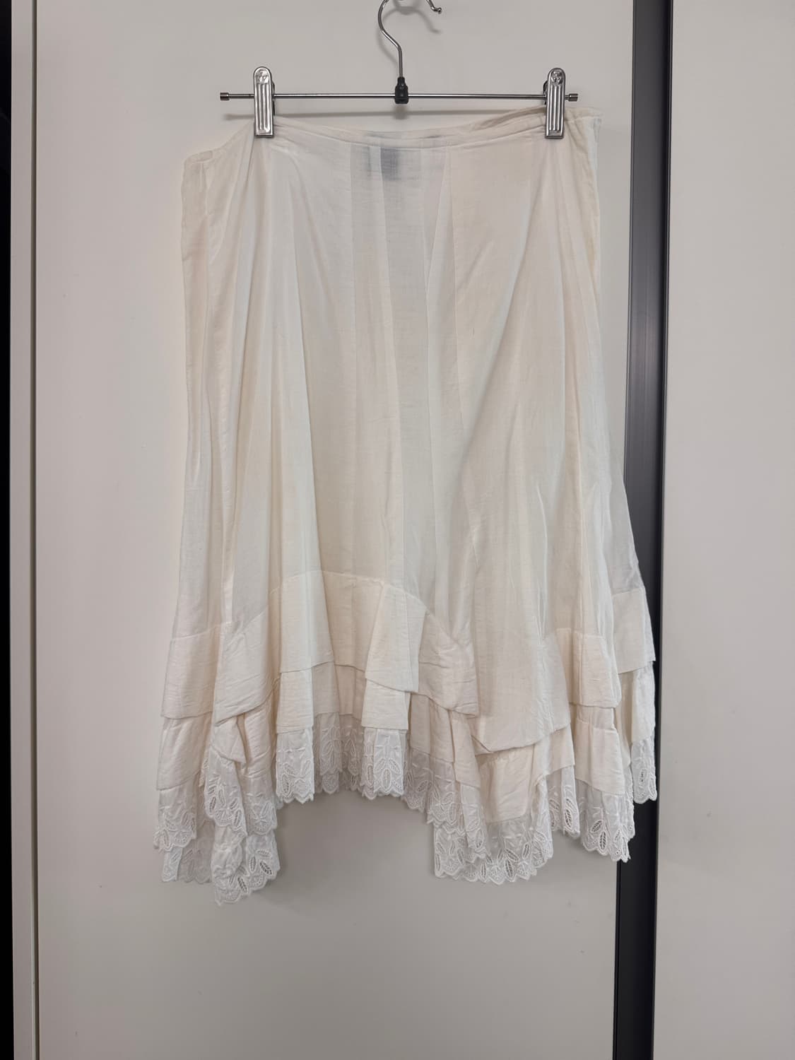 Tricot comme des garcons 화이트 레이스 스커트 m 상품이미지1