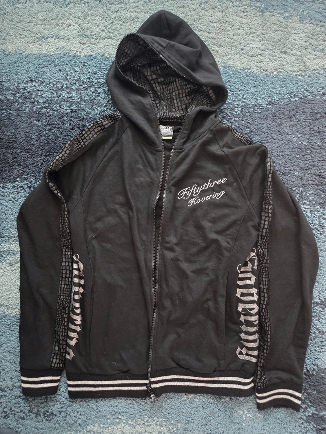 •skull cubic hood zip-up y2k후드집업 펑크 상품이미지1