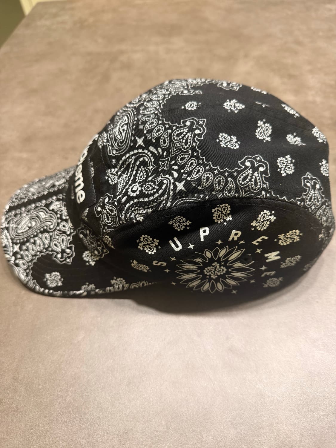 슈프림 반다나캠프캡 상품이미지2