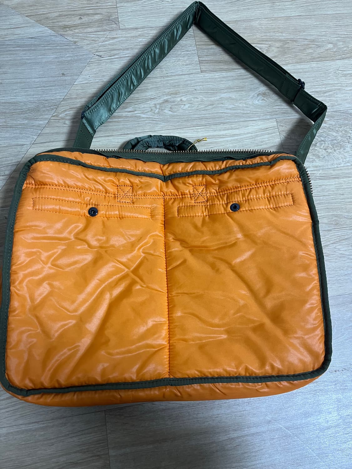 요시다 포터 탱커 2way 브리프케이스 세이지 그린 622-79311 상품이미지5