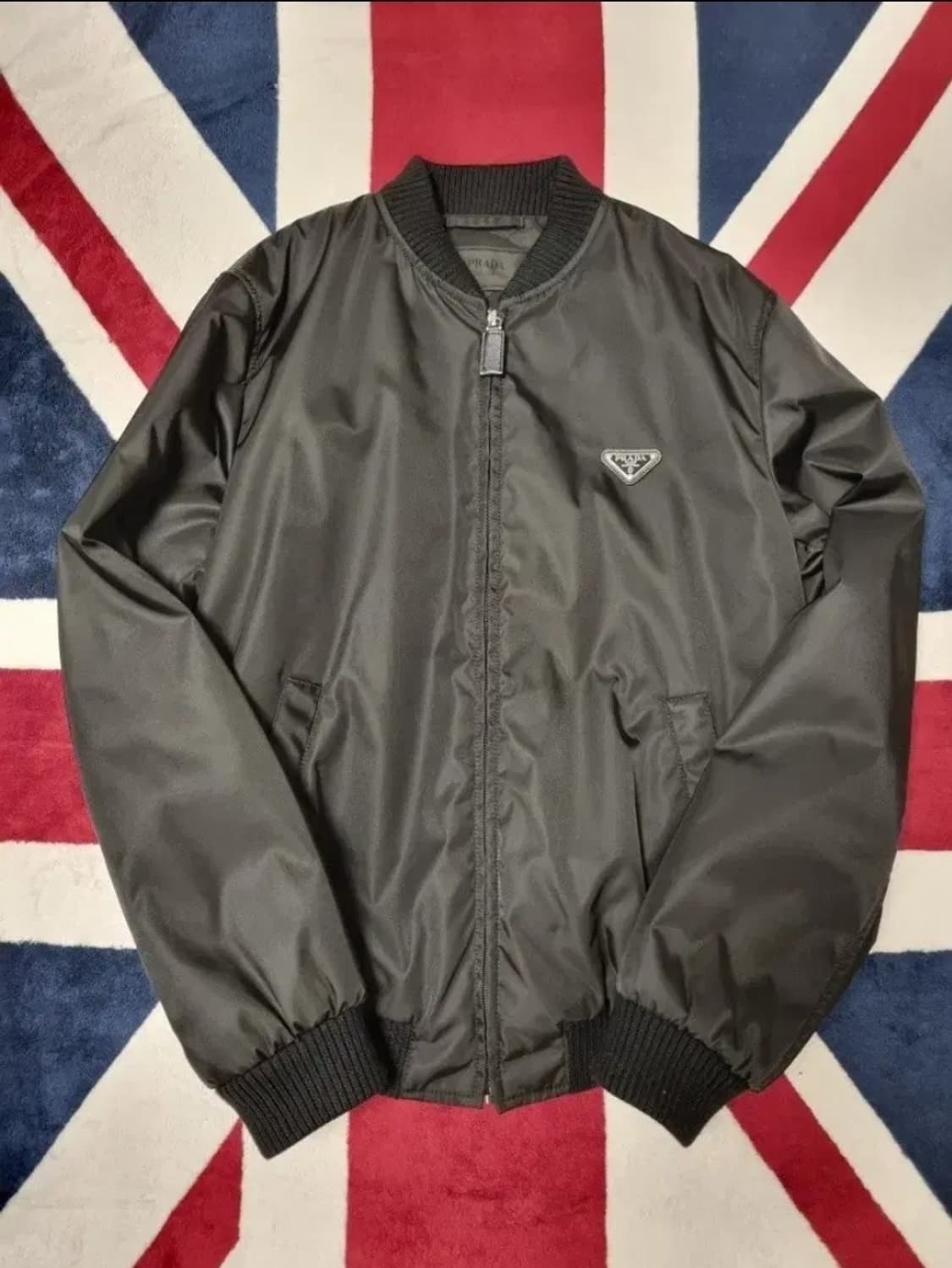 프라다 리나일론 봄버 자켓 SGA038 상품이미지1