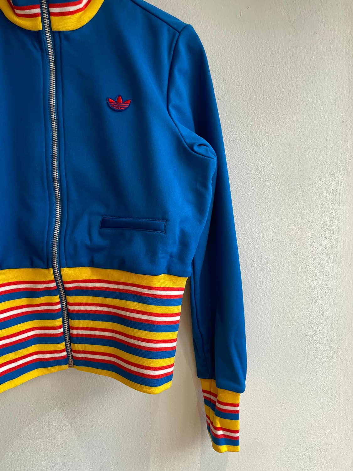 아디다스 오리지널 호리젠탈 스트라이프 밴드 트랙 져지 집업 상품이미지2