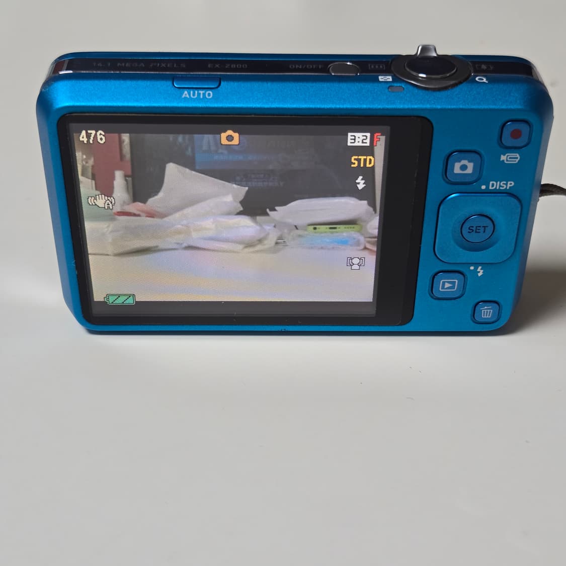 카시오 엑슬림 z800 카메라 상품이미지6