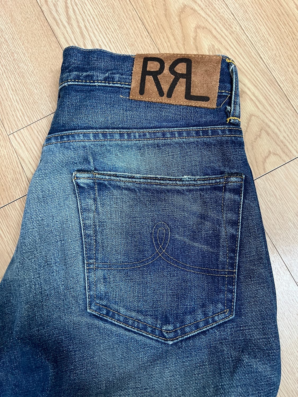 RRL 더블알엘 빈티지파이브포켓 그랜드폴스 진 28x30 상품이미지4