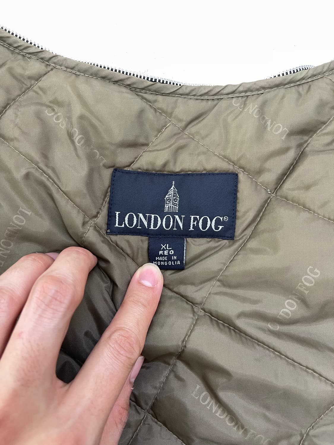 London Fog Hooded Bomber Jacket XL 상품이미지8