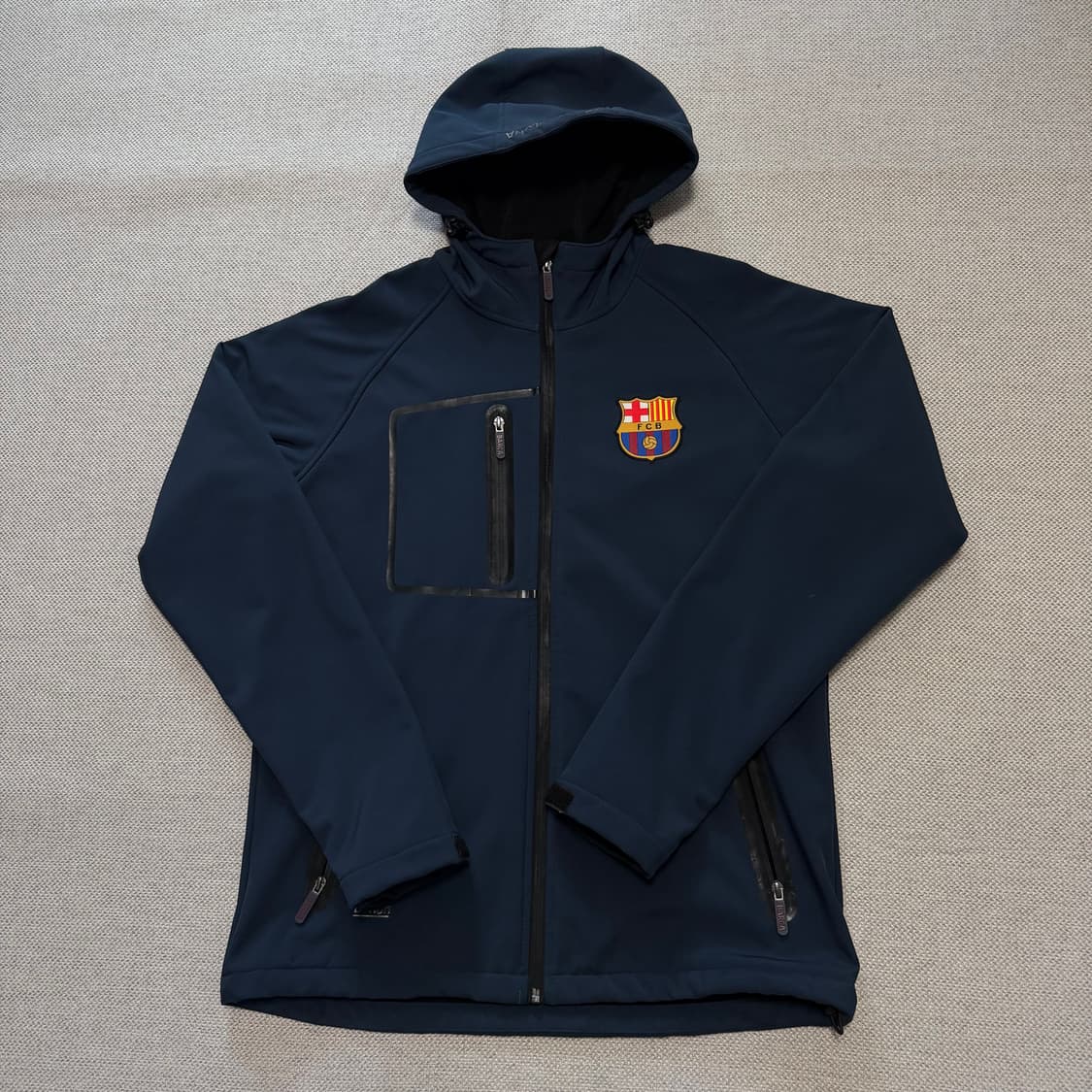 FC바르셀로나 소프트쉘 후드 자켓 상품이미지1