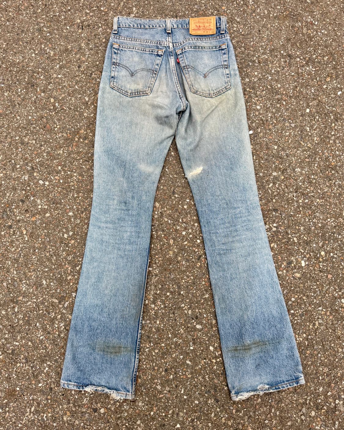 90’s Levi’s 517 – Light Fade Boot-cut  상품이미지9
