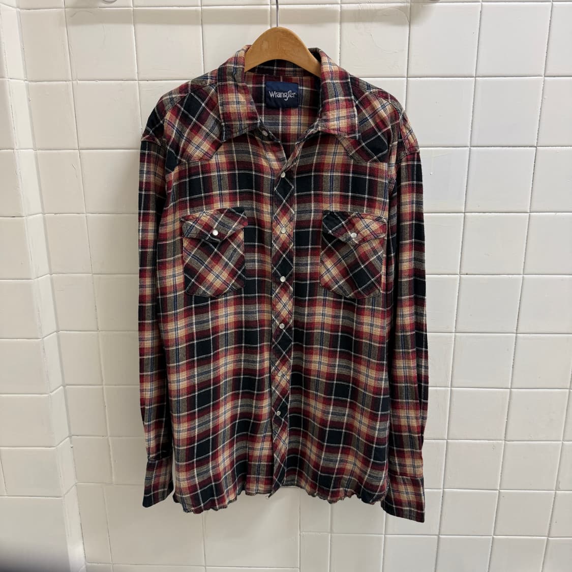 랭글러 플란넬 요크 웨스턴 셔츠 상품이미지8