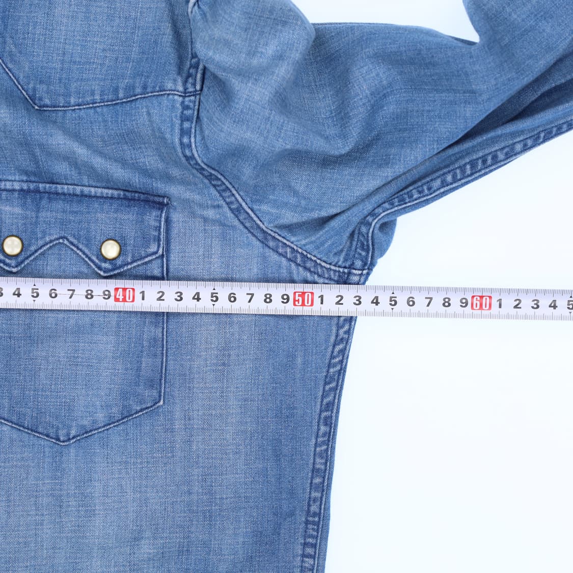 M 리바이스 데님 포켓 셔츠 N7462 상품이미지5