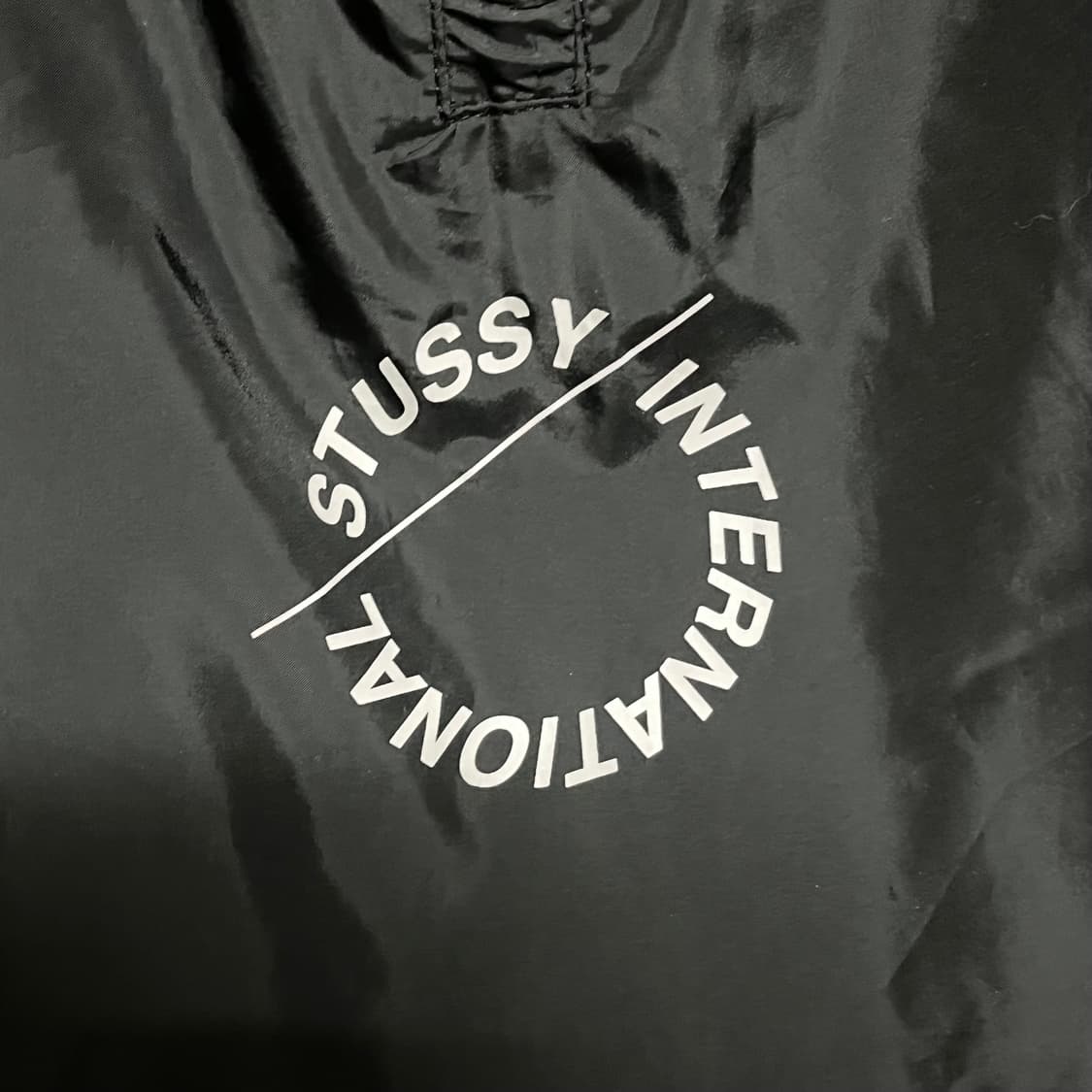 스투시 인터내셔널 블랙 아노락 바람막이 자켓 M 상품이미지5