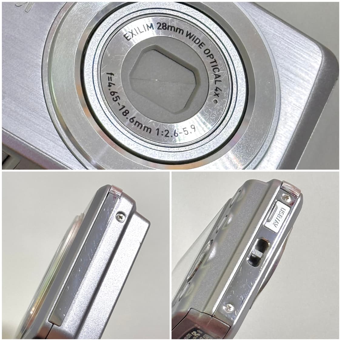 카시오 엑슬림 EX-Z270 실버 빈티지디카 상품이미지9
