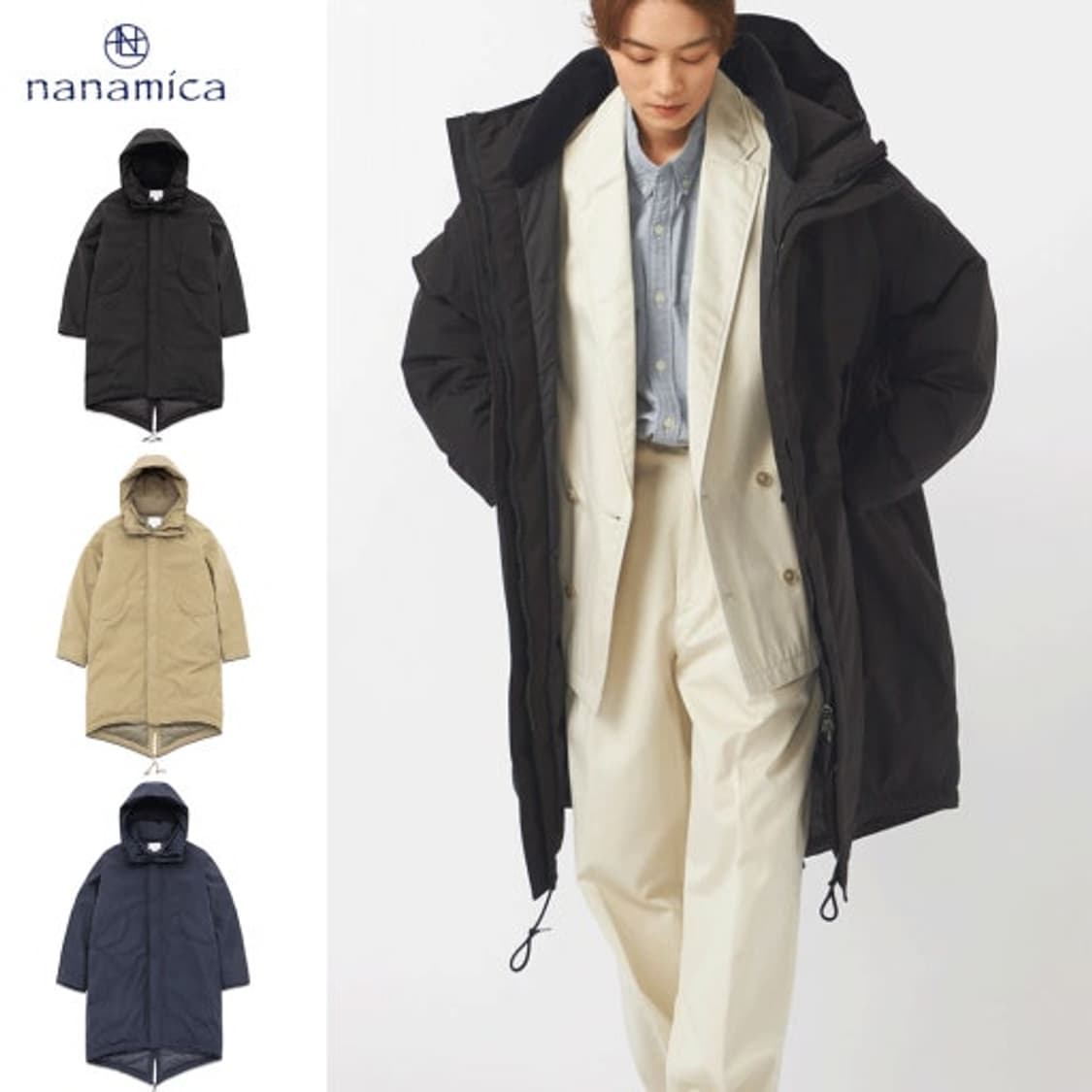 나나미카 25FW GORE-TEX Long Down Coat 롱패딩 상품이미지1