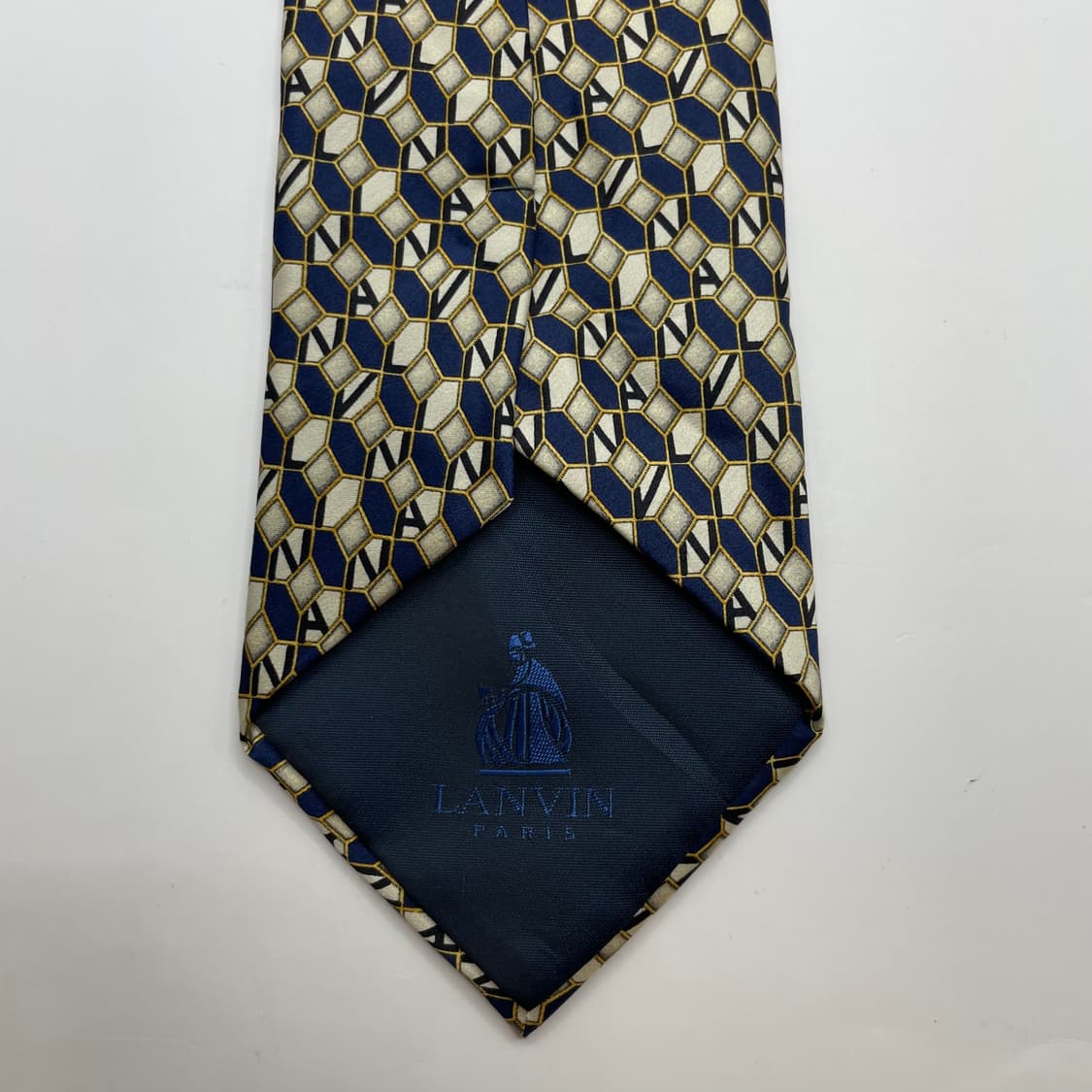 410) (LANVIN) 랑방 패턴 넥타이 상품이미지4