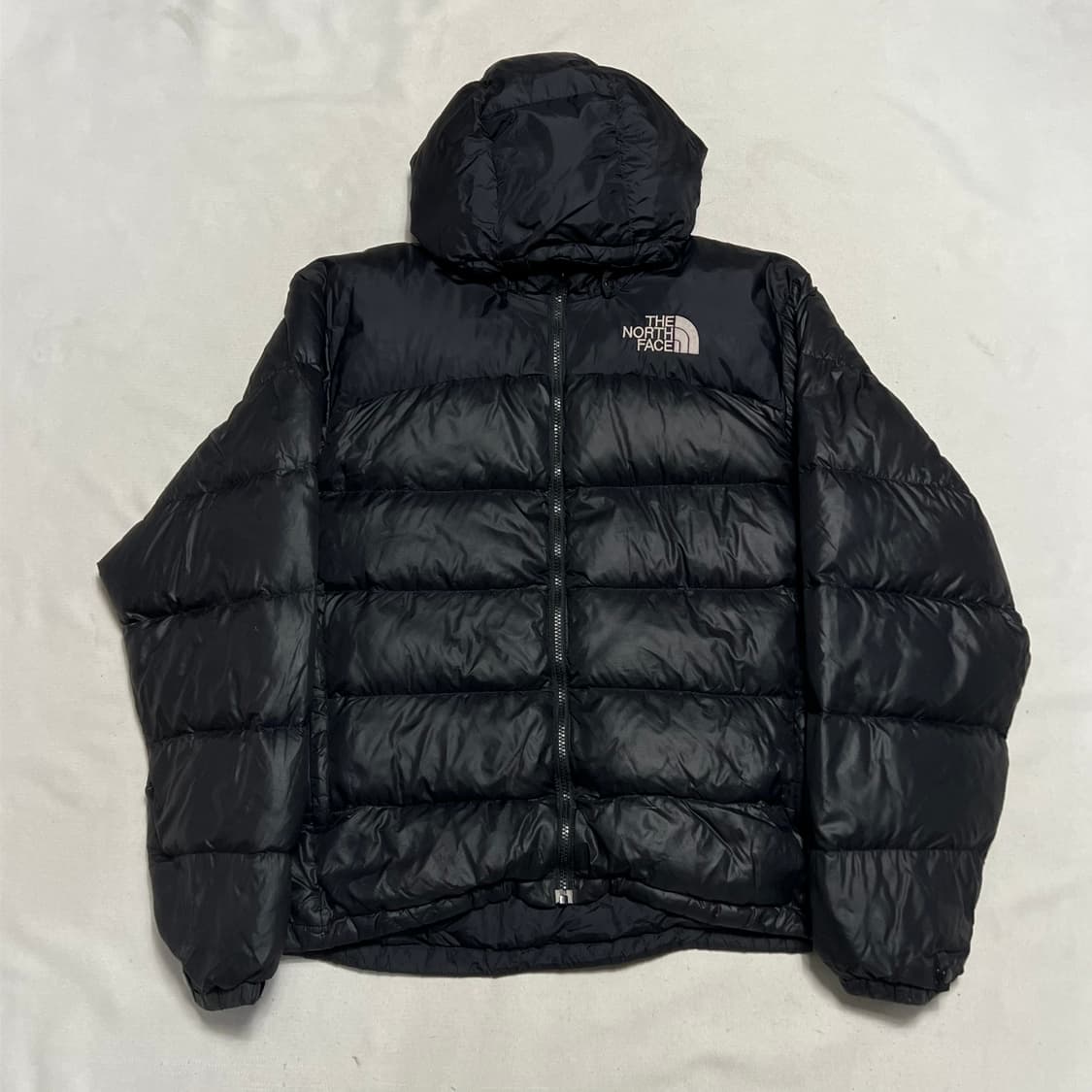 100 노스페이스 눕시 700 구스다운 블랙 패딩 상품이미지2