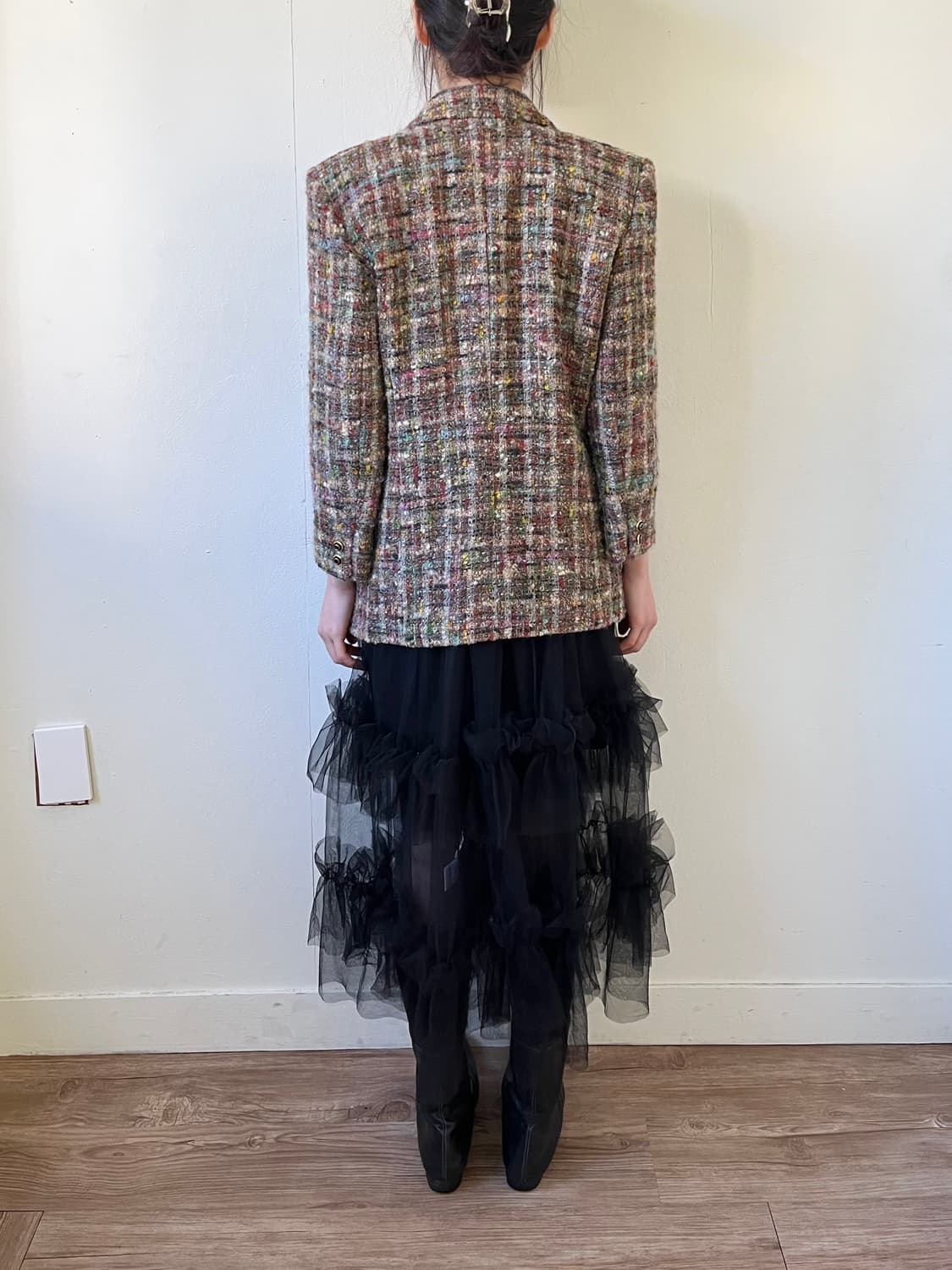 G-Nokaya 아트 트위드 자켓 상품이미지10