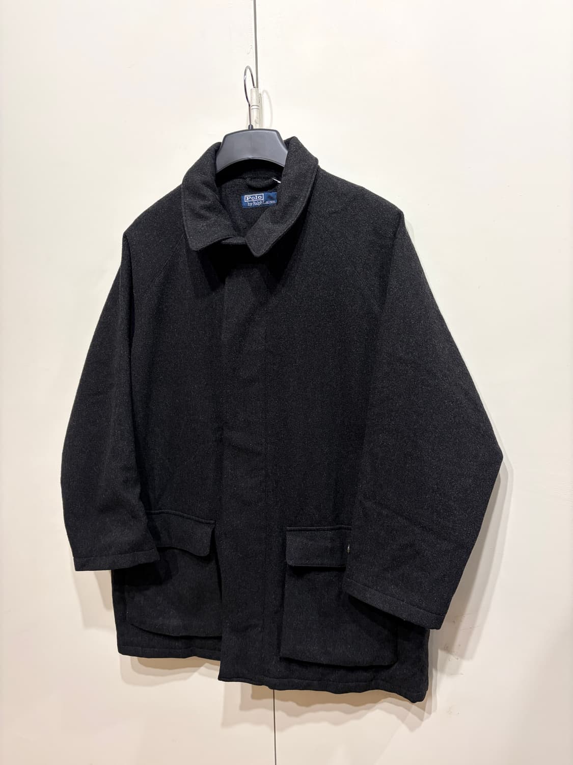 폴로 랄프로렌 울 하프 코트 상품이미지2